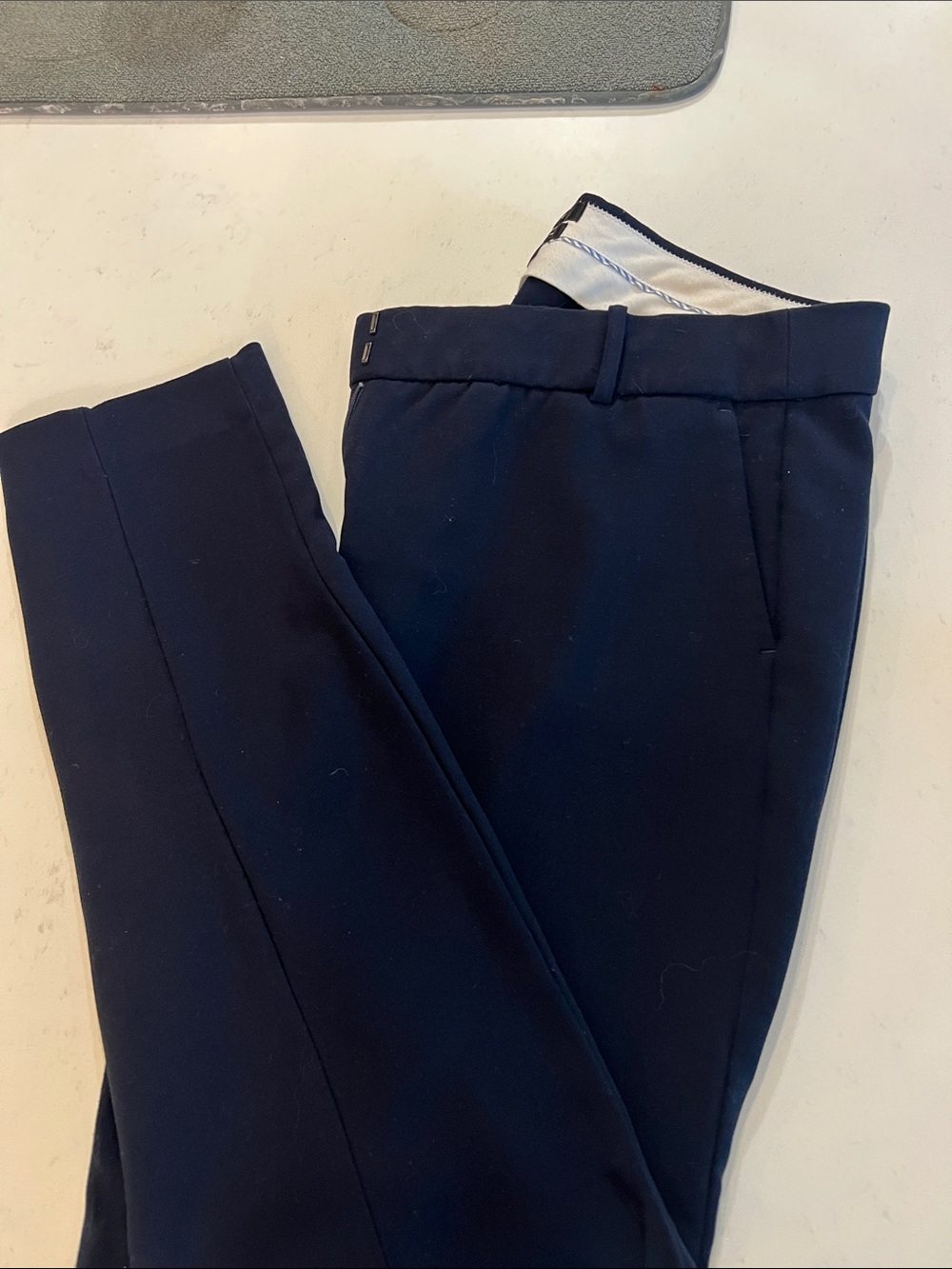 J. Crew Navy Women's Tailored Dress Pants